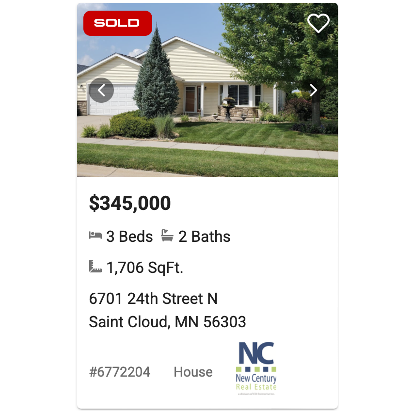 6701 Sold Patio Home