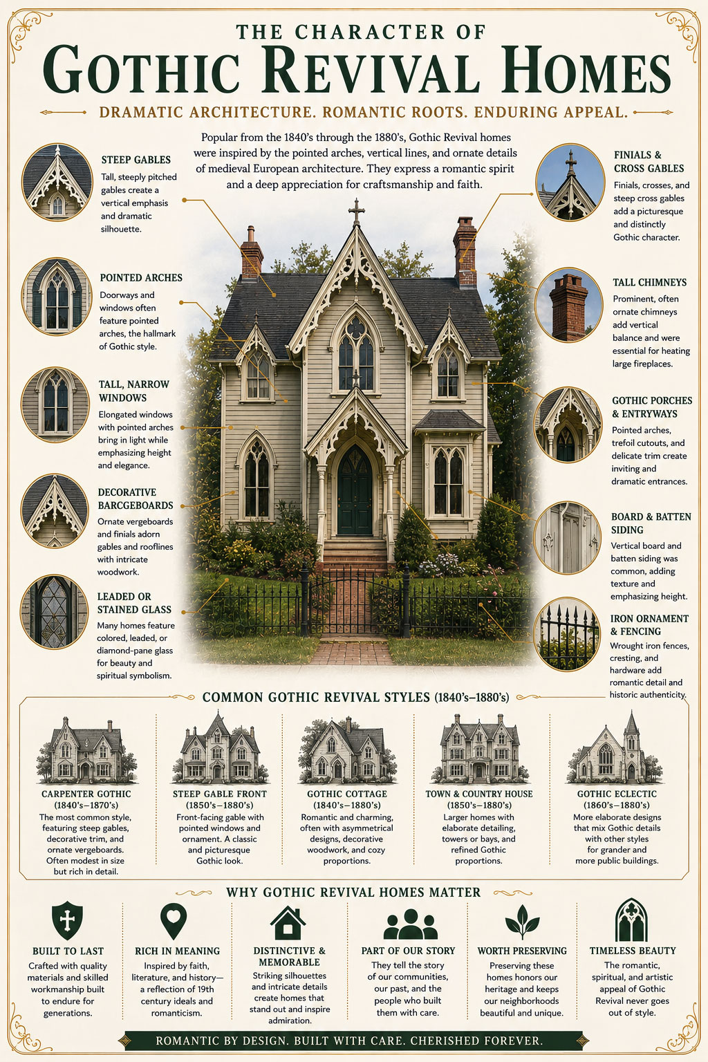 Gothic Victorian Homes