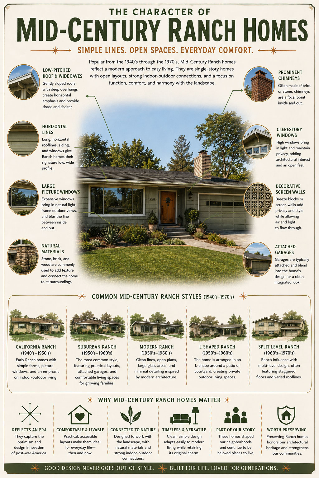 MidCentury Ranch Homes