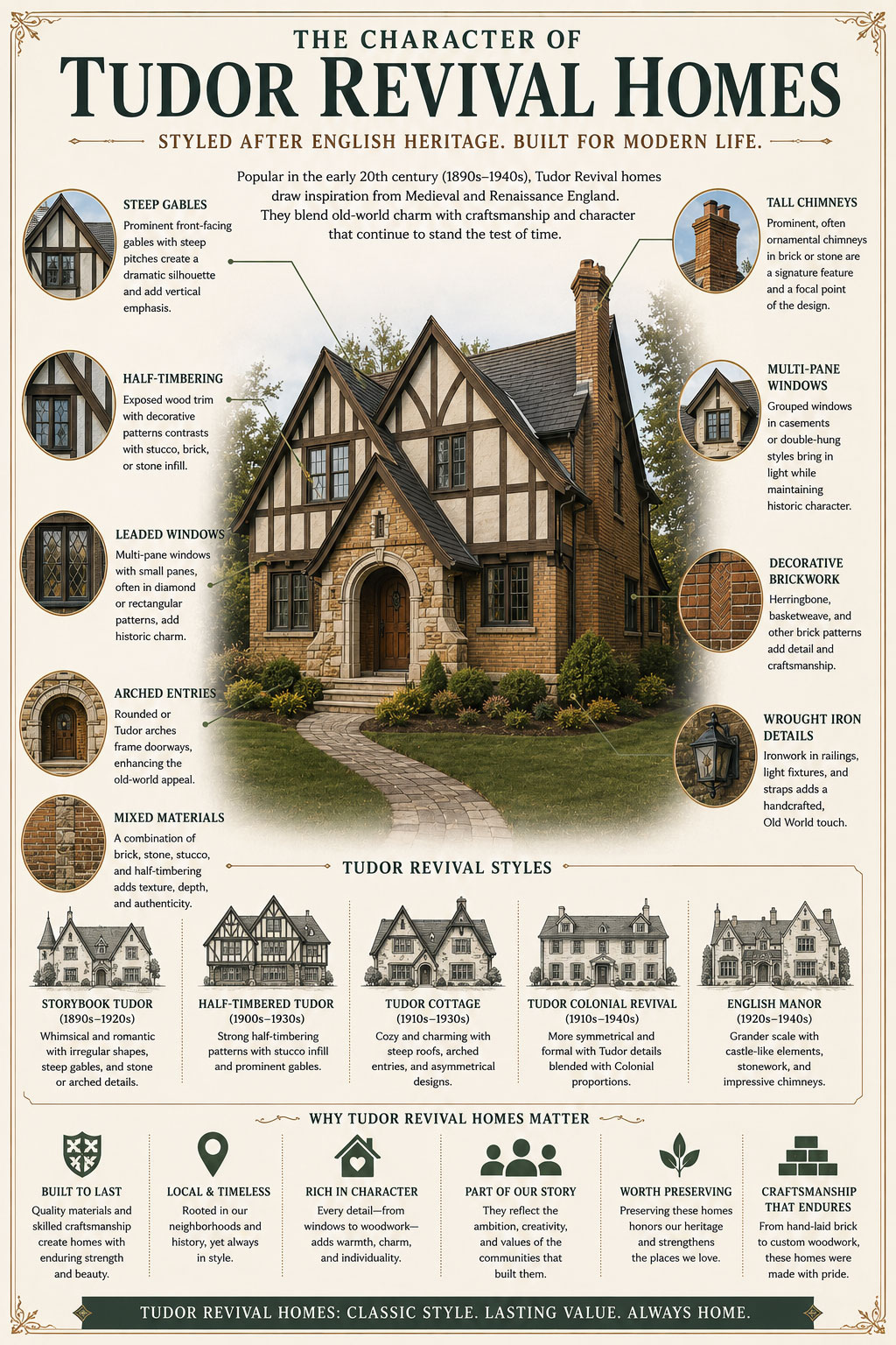 Tudor Revival Homes