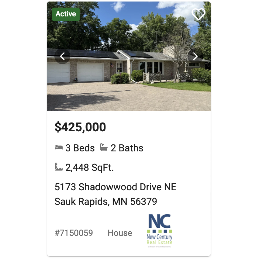 For Sale 5173 Shadowwood Drive Saint Cloud, MN